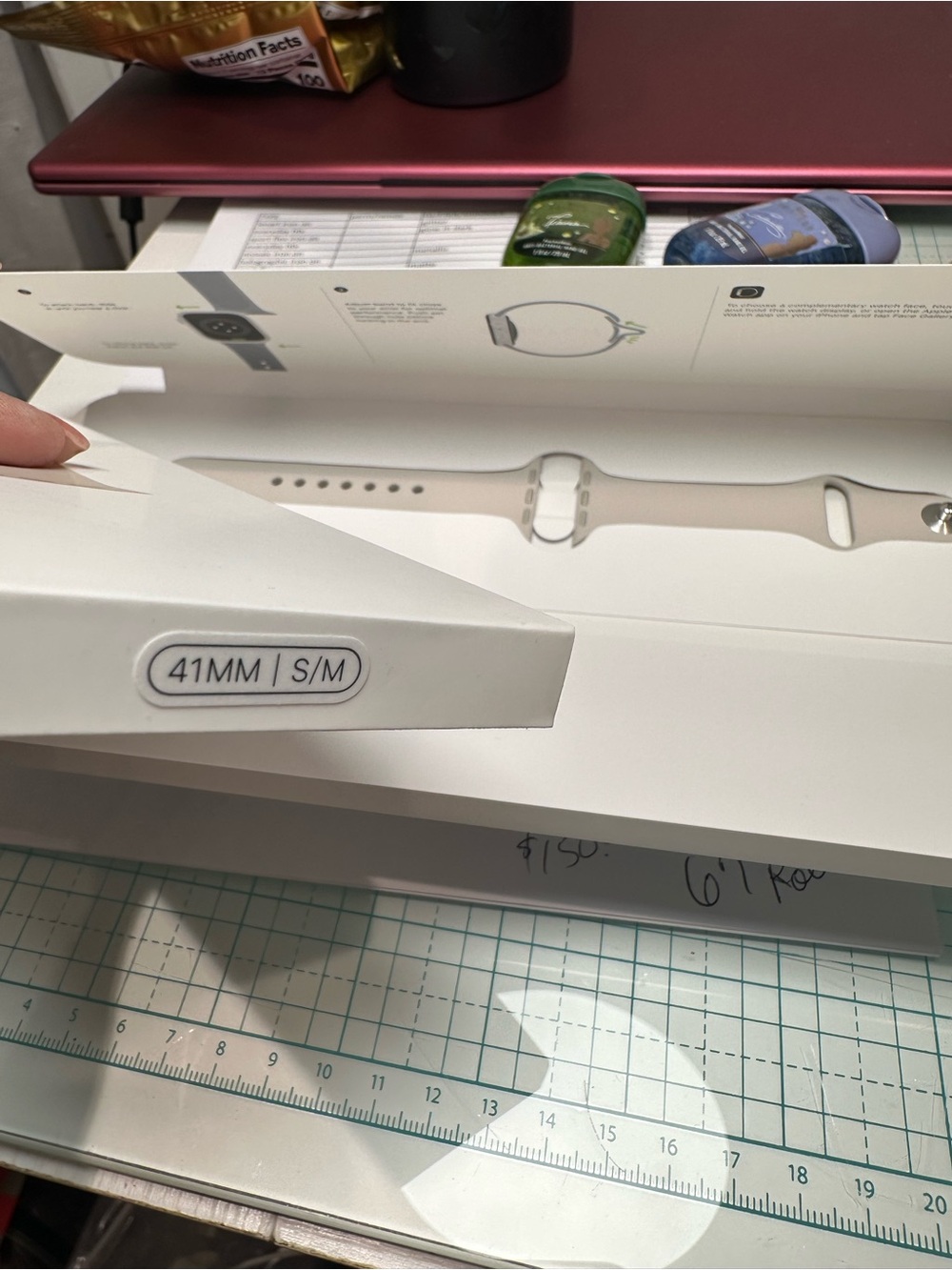 Apple Watch Starlight Sport Band - New in box - Picture 3 of 7